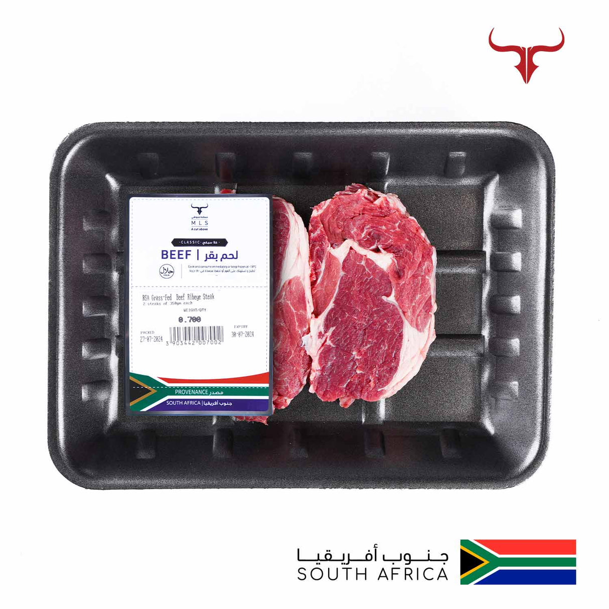 Classic Grass-Fed Beef Ribeye Steak