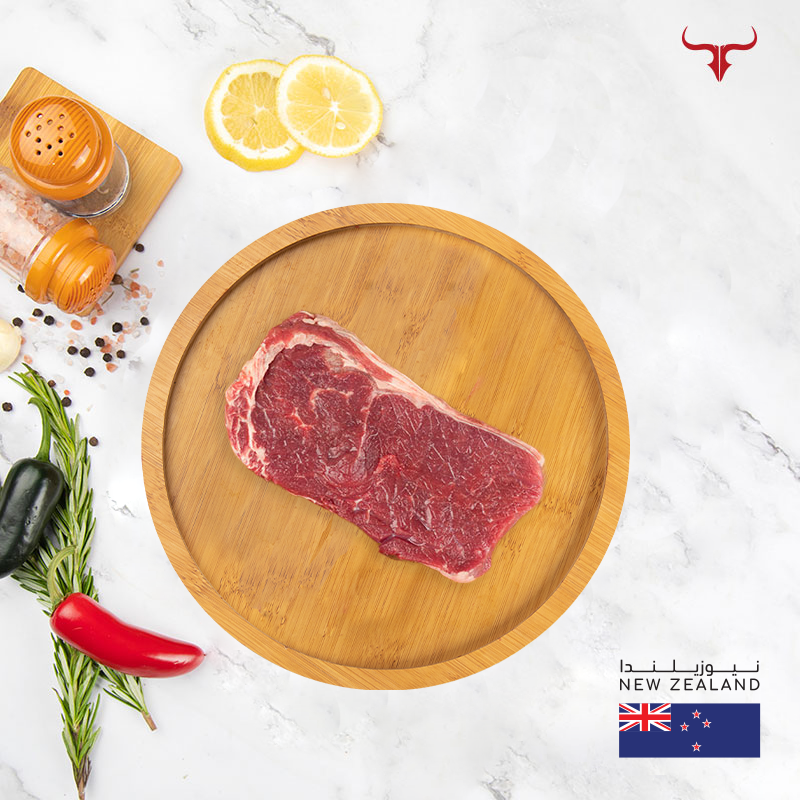 Free NZ Grass-Fed Beef Striploin Steak 250gm x 1