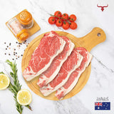 KGF 4 steaks offer AUS Angus Beef Striploin