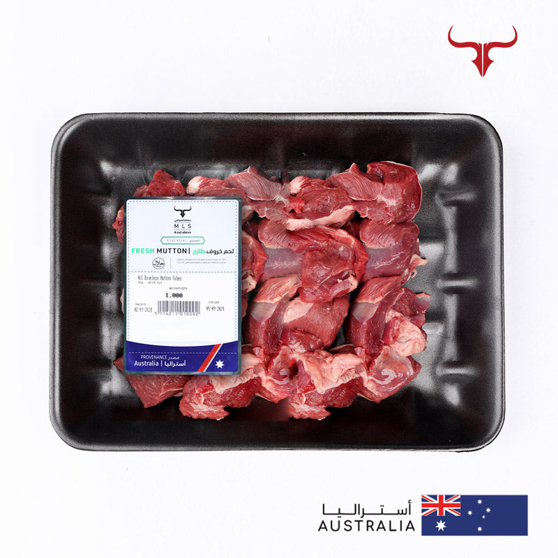Classic Grass-Fed Mutton Boneless Cubes