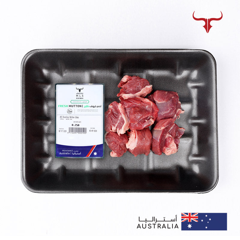 AUS Grass-Fed Boneless Mutton Cubes 250gm FREE OF COST