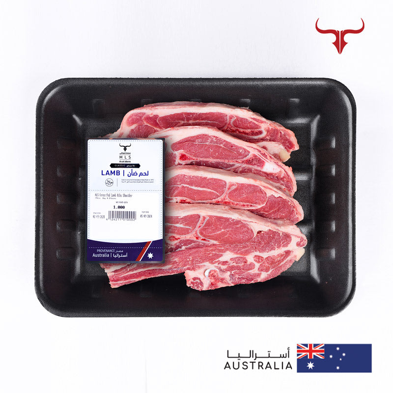 Classic Grass-Fed Lamb Ribs Shoulder Chops