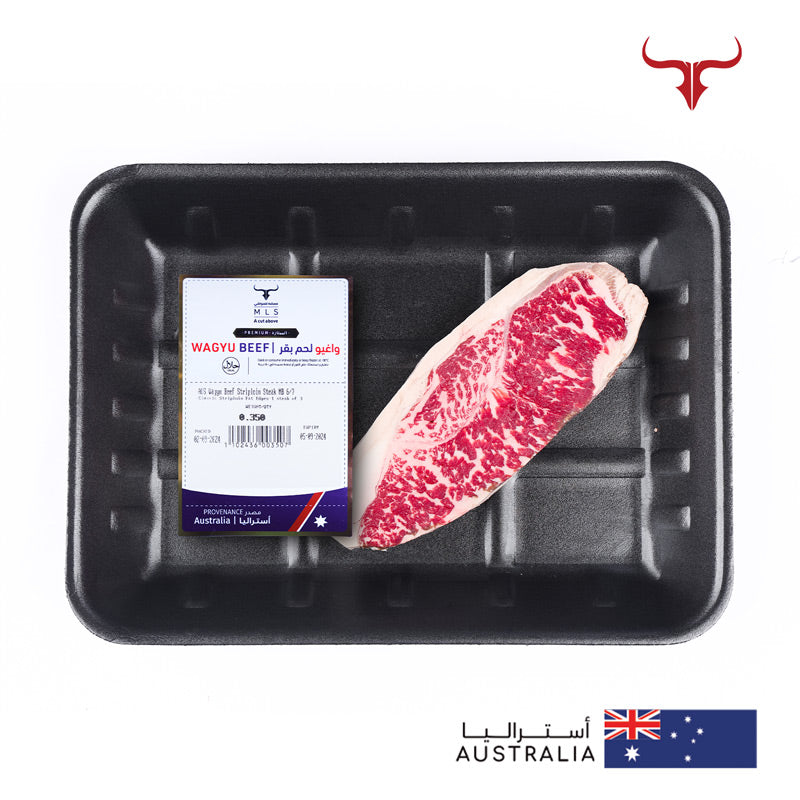 KGF AUS Wagyu Beef Striploin Steak MB 6/7
