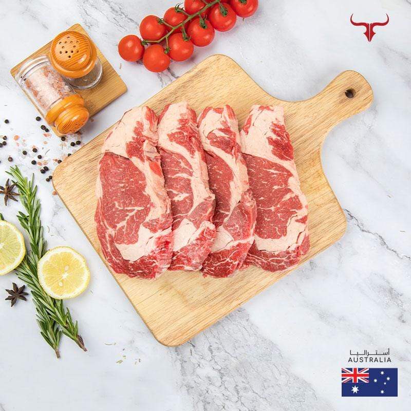 4 steaks offer AUS Angus Beef Ribeye