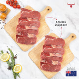 8 steaks offer AUS Grass-Fed Beef Ribeye