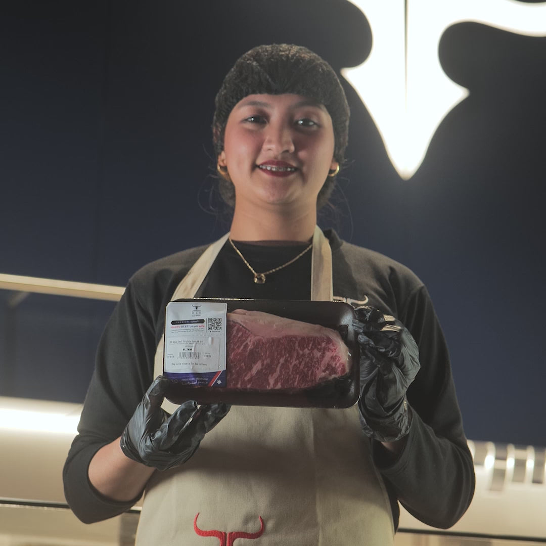 AUS Wagyu Beef Striploin Steak MB 8/9