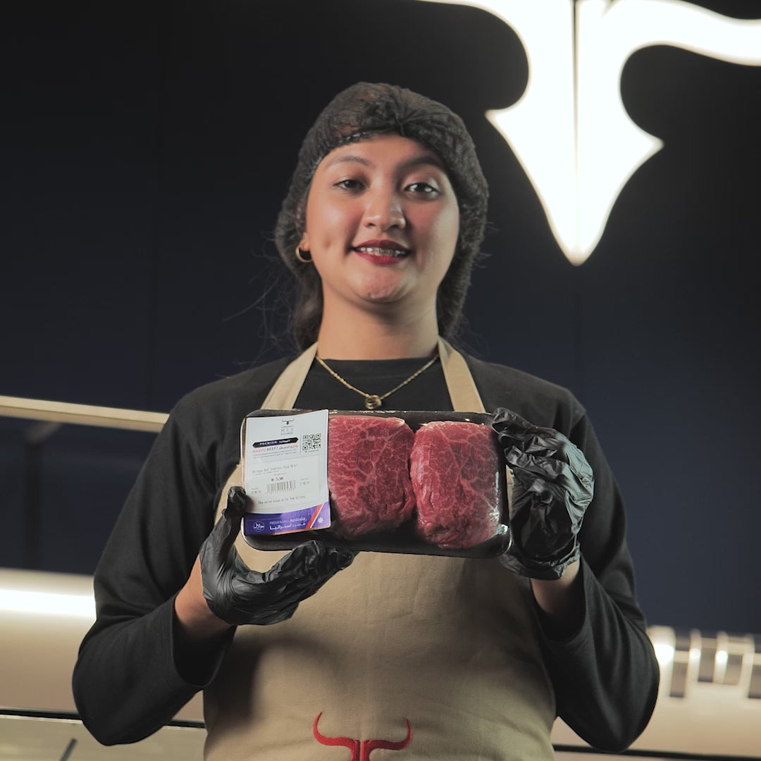 KGF AUS Wagyu Beef Tenderloin Steak MB 6/7