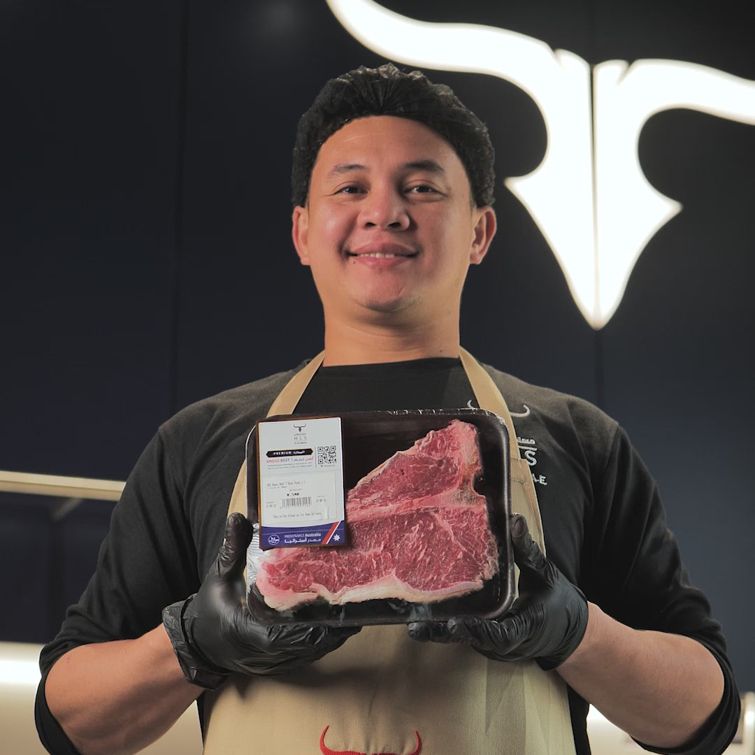 KGF AUS Angus Beef T-Bone Steak x 1