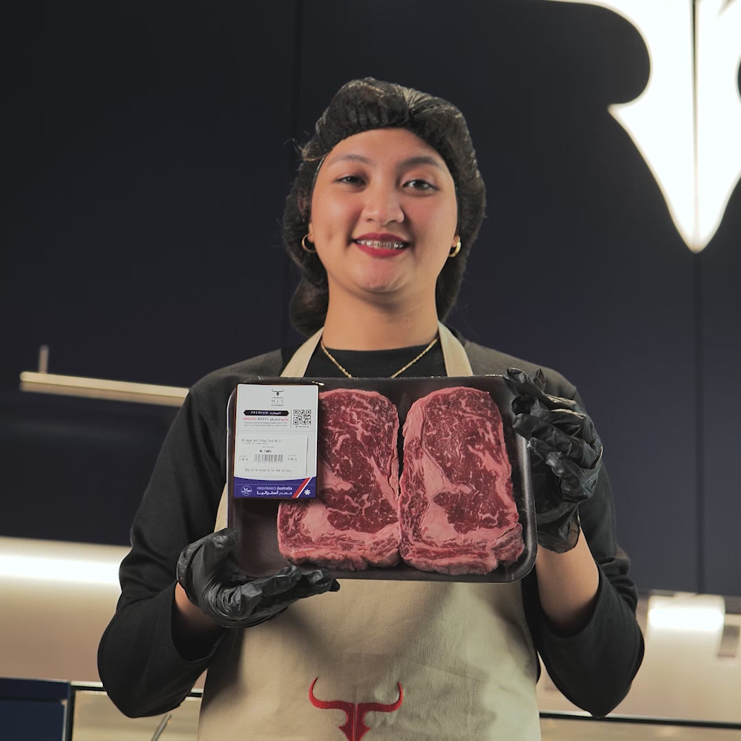 KGF AUS Wagyu Beef Ribeye Steak MB 6/7